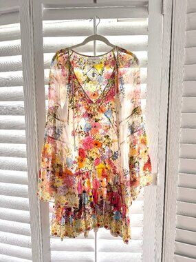 Worn Once STUNNING CAMILLA silk dress!!!